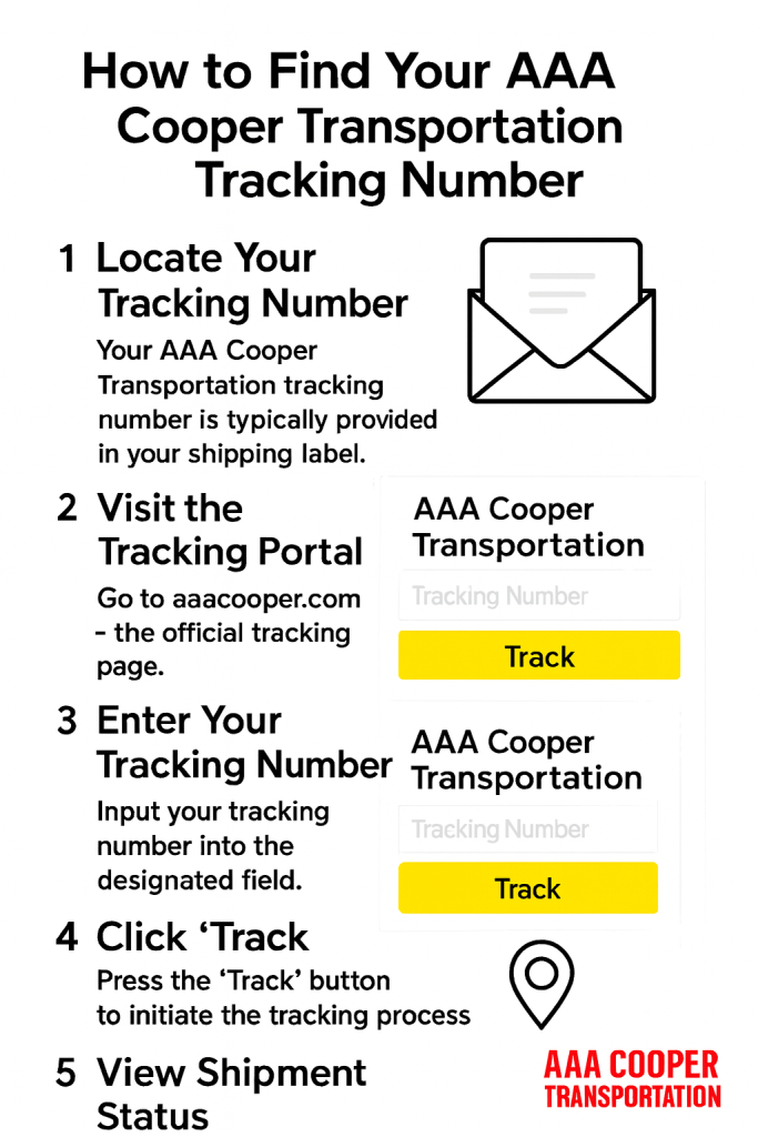 How to Find Your AAA Cooper Transportation Tracking
