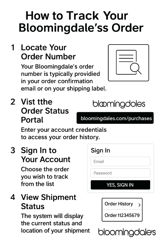How to Find Your Bloomingdales Order Status Tracking