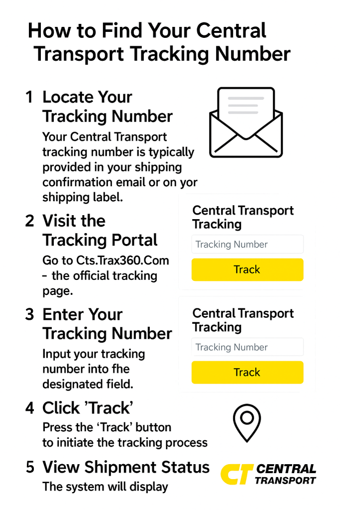 How to Find Your Central Transport Tracking