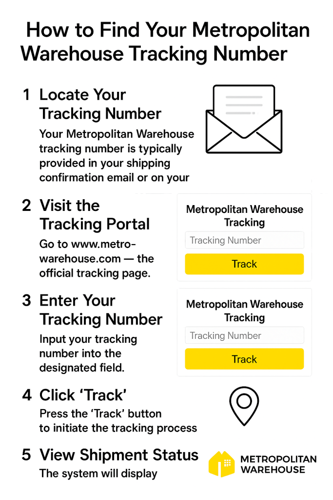 How to Find Your Metropolitan Warehouse Tracking 