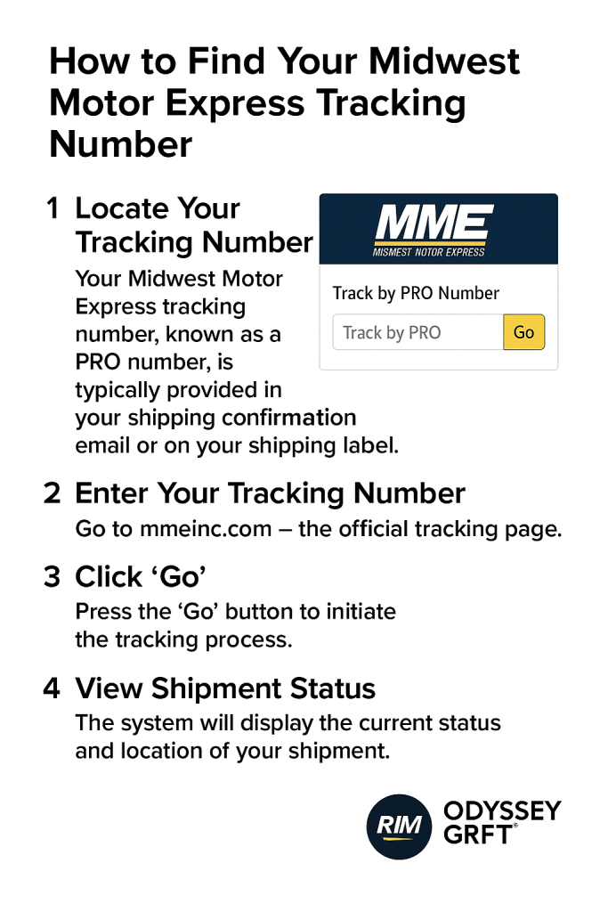 How to Find Your Midwest Motor Express Tracking