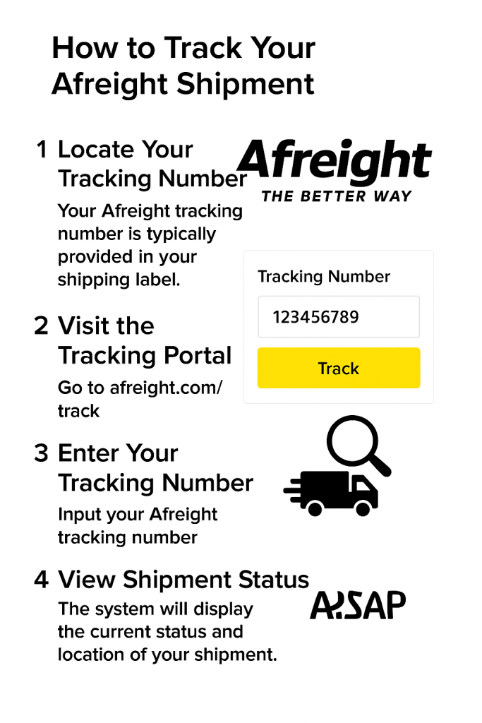 How to Find Your Afreight Tracking