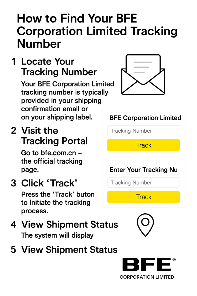 How to Find Your BFE Corporation Limited Tracking