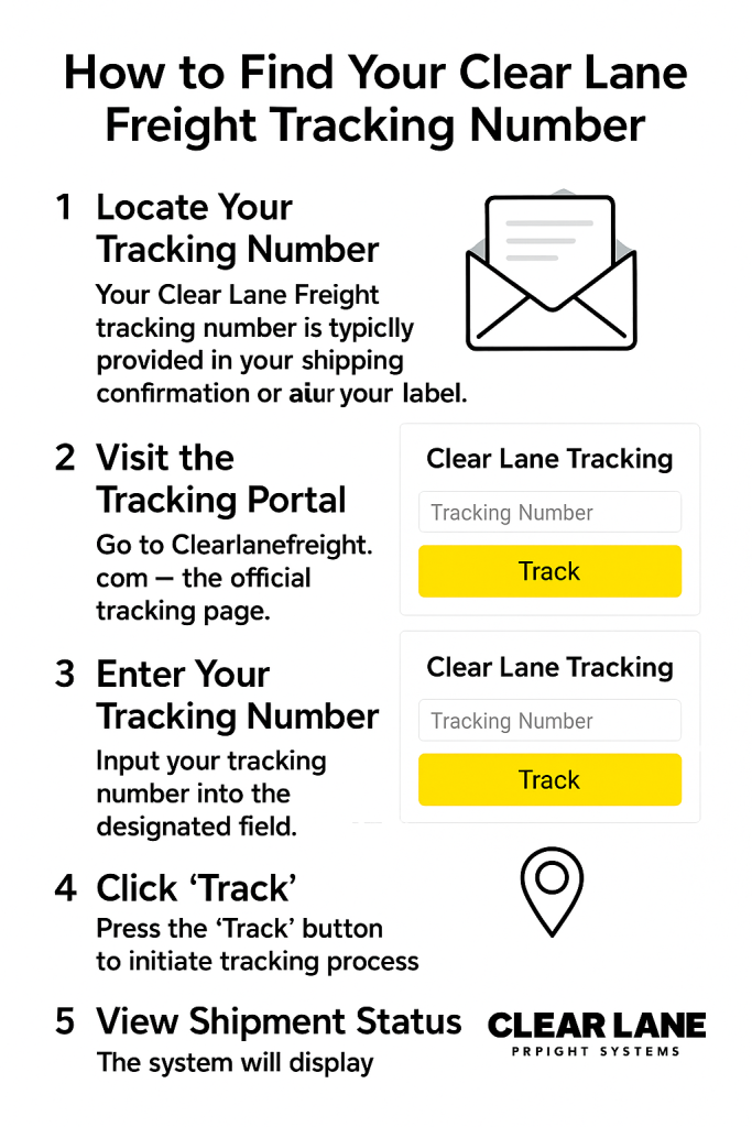How to Find Your Clear Lane Freight Tracking