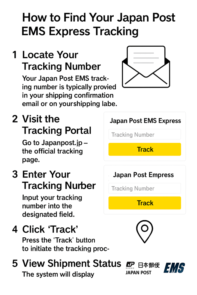 How to Find Your Japan Post EMS Express Tracking