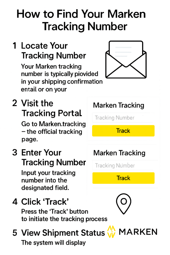 How to Find Your Marken Tracking