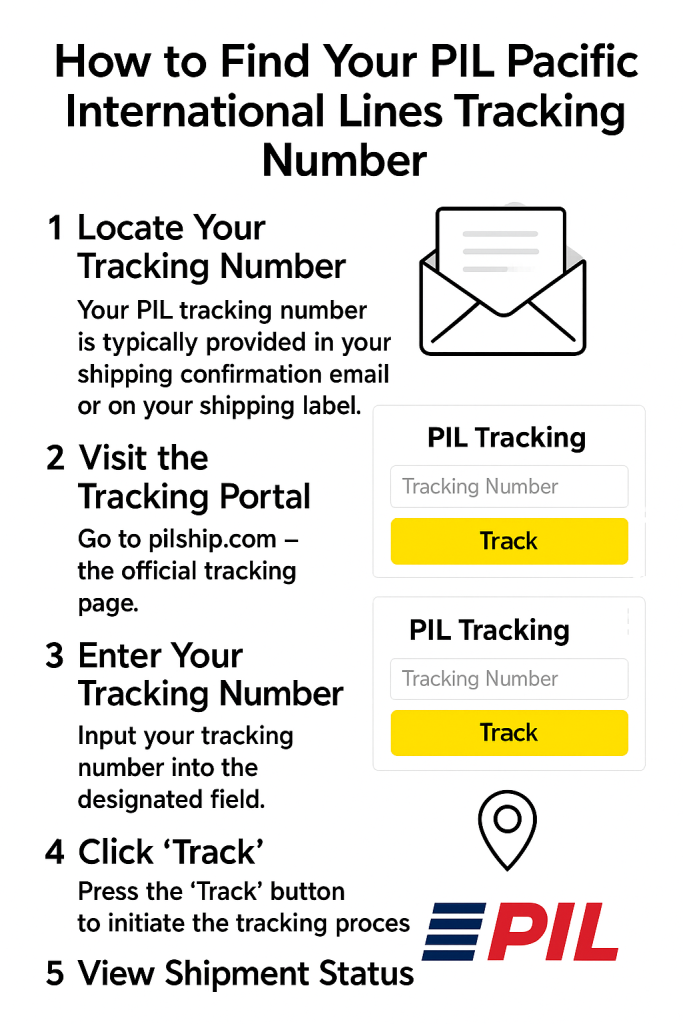 How to Find Your PIL Pacific International Lines Tracking