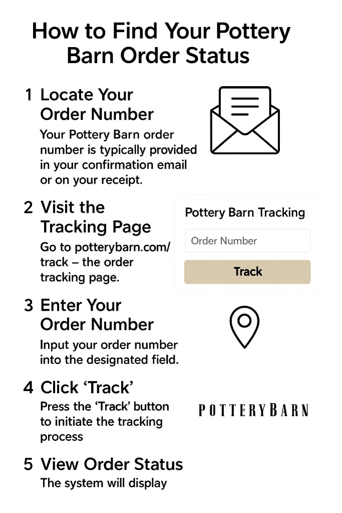 How to Find Your Pottery Barn Order Status Tracking