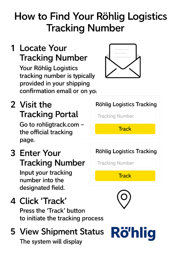 How to Find Your Röhlig Logistics Tracking