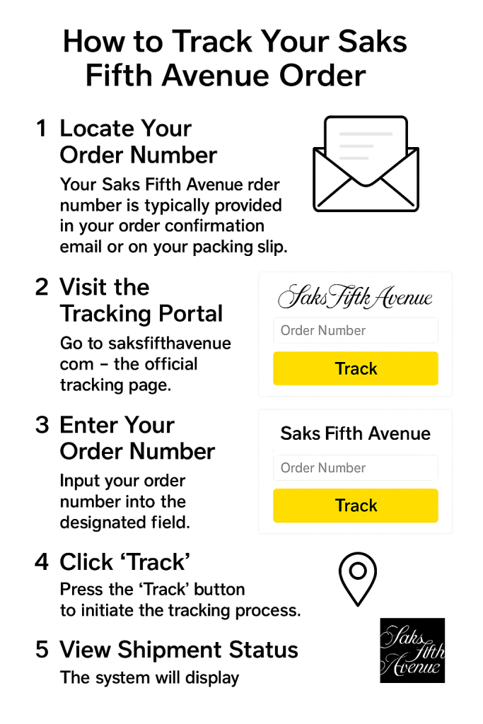 How to Find Your Saks Fifth Avenue Order Status Tracking