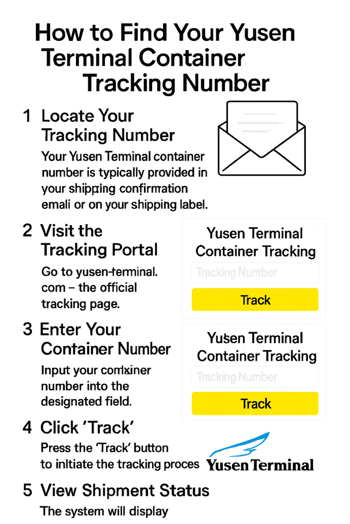 How to Find Your Yusen Terminal Container Tracking