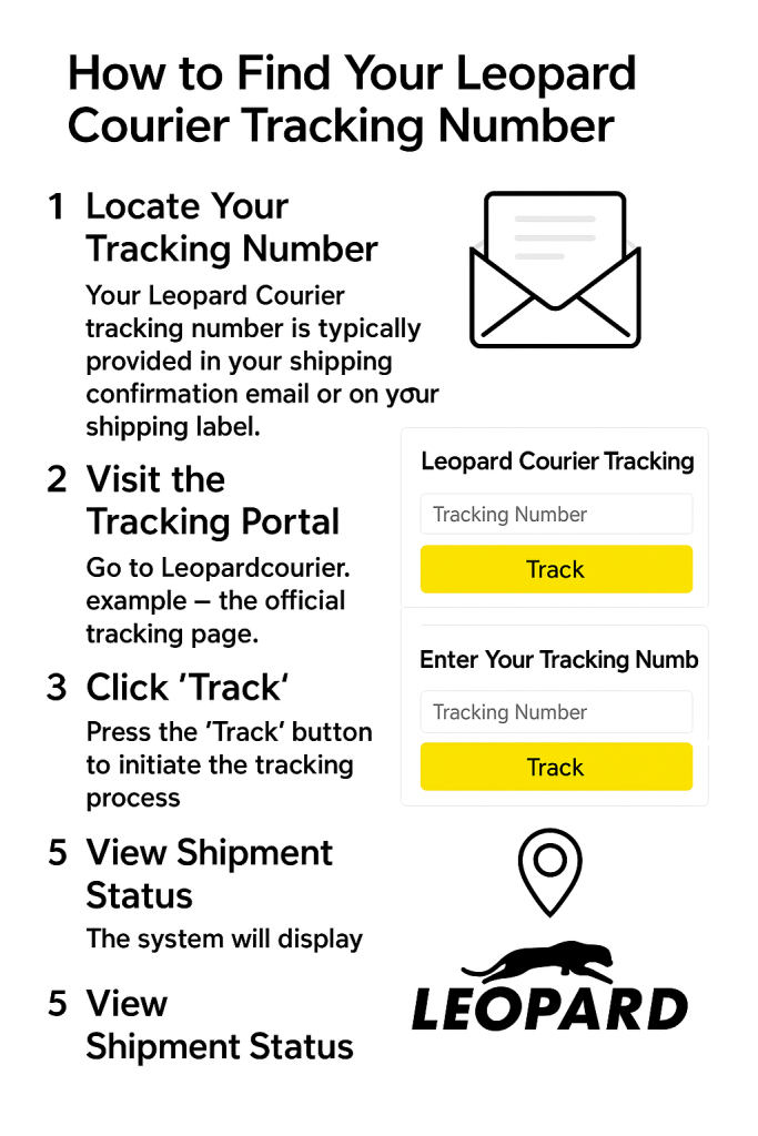How to Find Your leopard courier tracking
