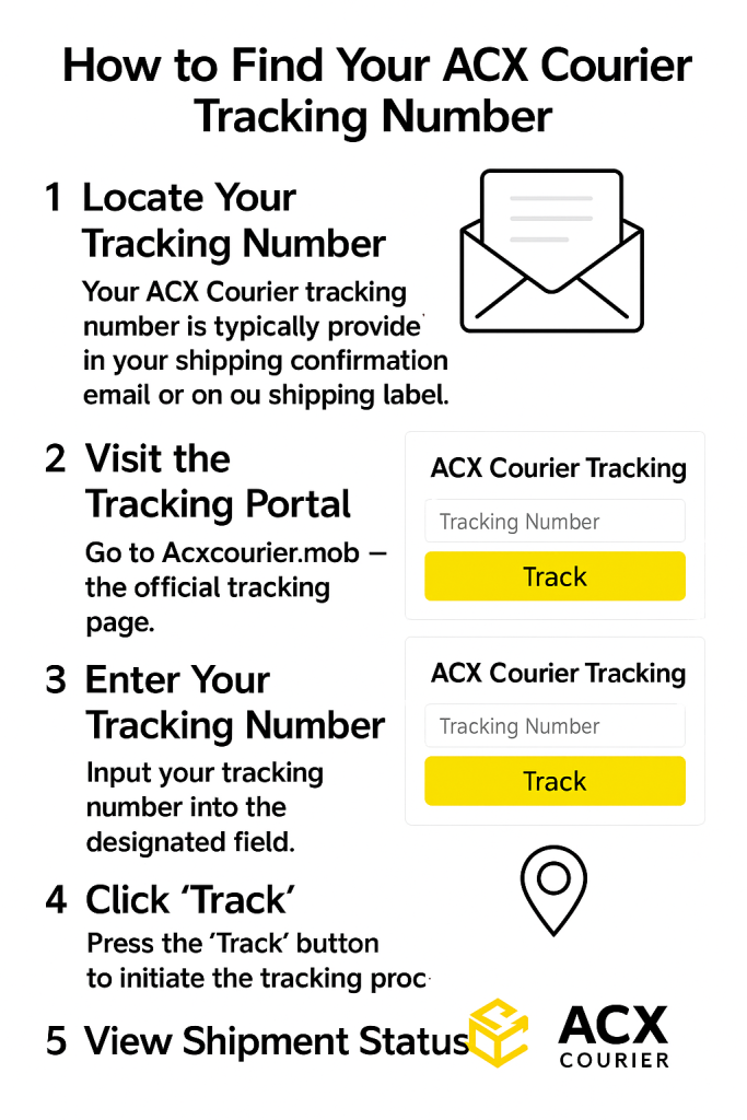 How to Find Your ACX Courier Tracking