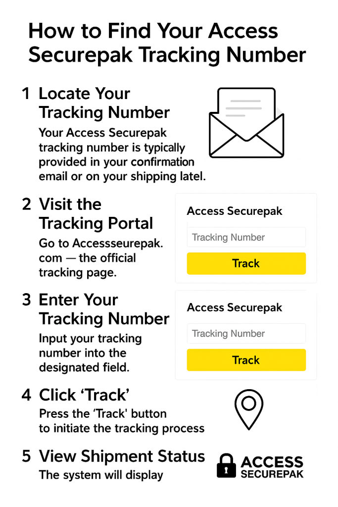 How to Find Your Access Securepak Tracking