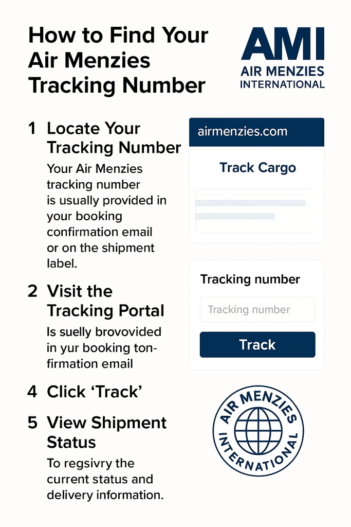 How to Find Your Air Menzies Tracking