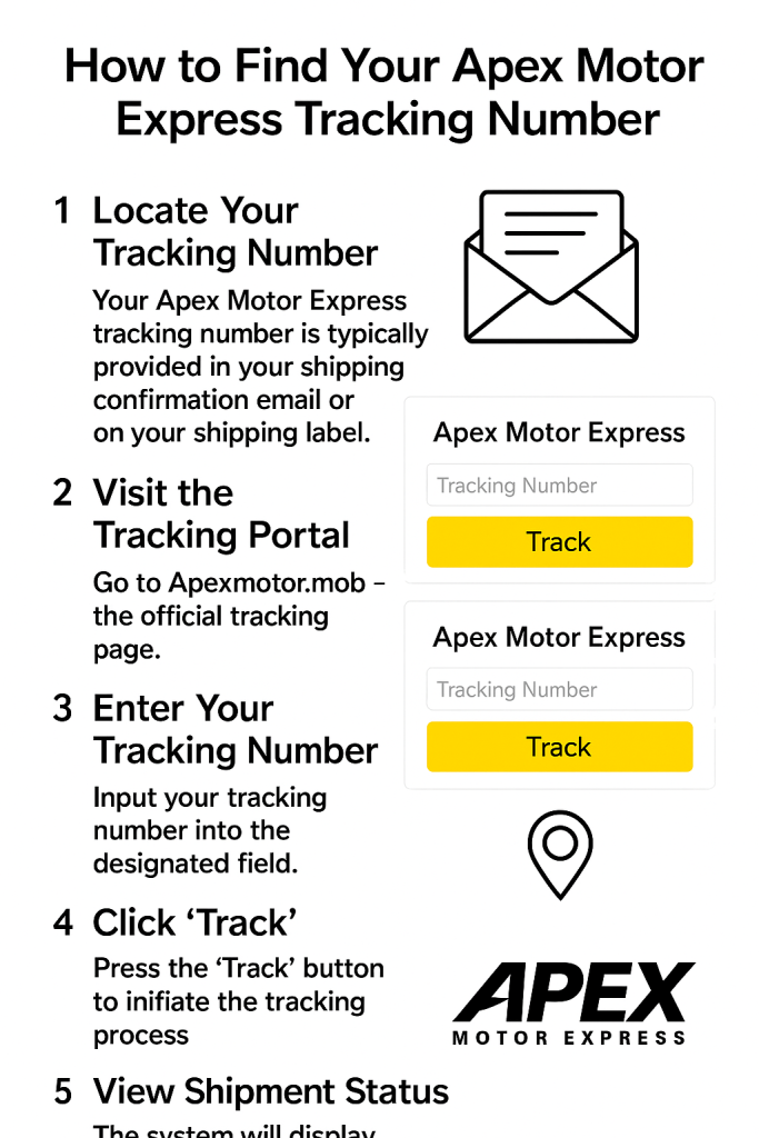 How to Find Your Apex Motor Express Tracking