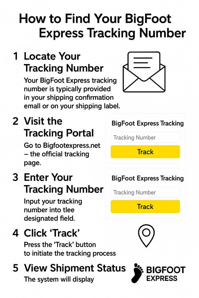 How to Find Your BigFoot Express Tracking