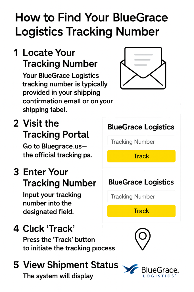 How to Find Your Bluegrace Logistics Tracking