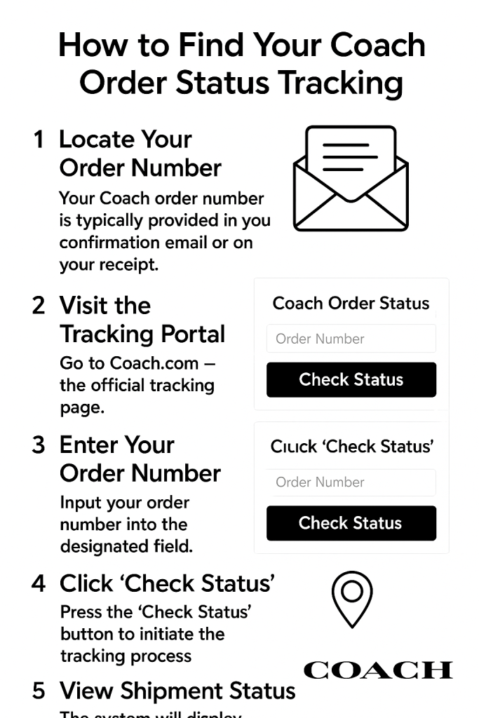 How to Find Your Coach Order Status Tracking