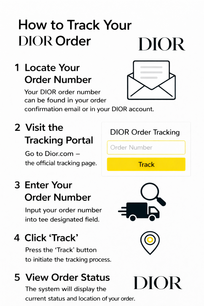 How to Find Your DIOR Order Tracking