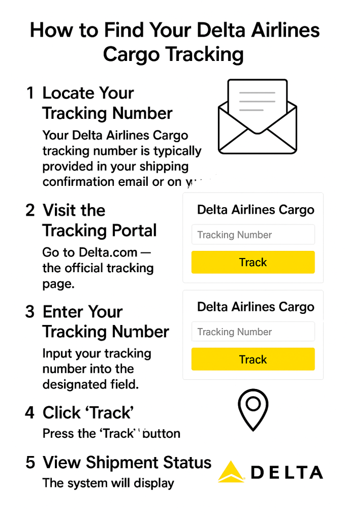 How to Find Your Delta Airlines Cargo Tracking