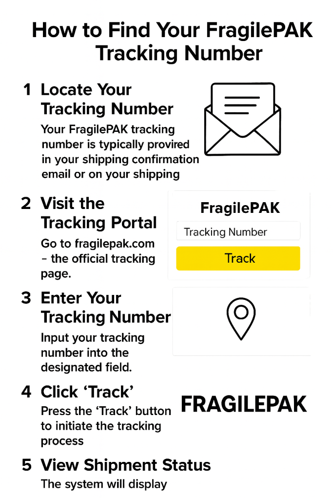 How to Find Your FragilePAK Tracking