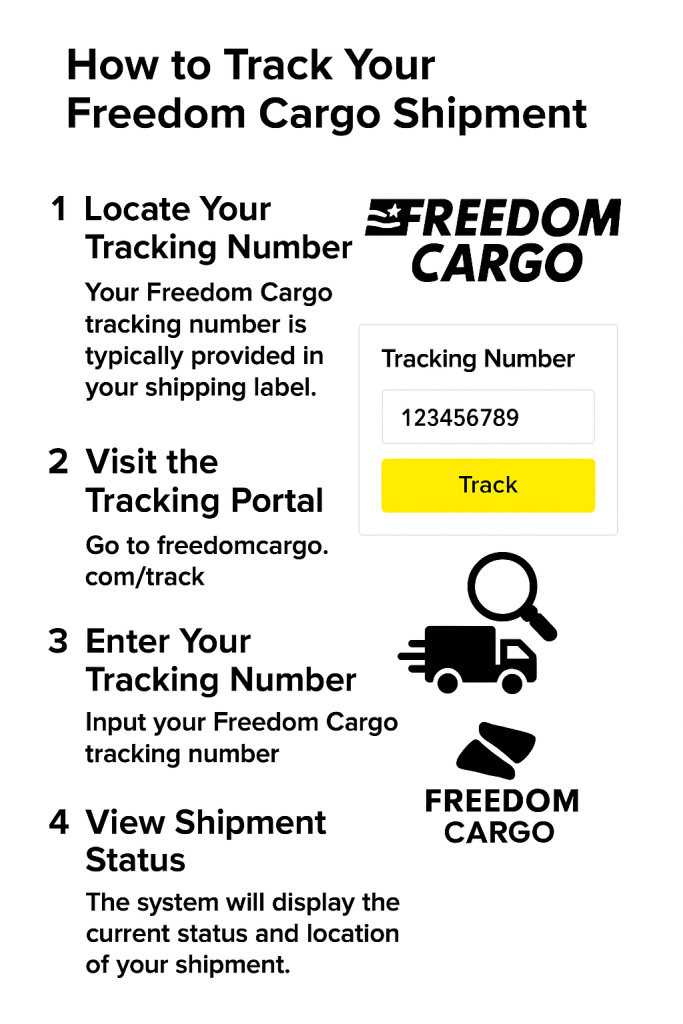 How to Find Your Freedom Cargo Tracking