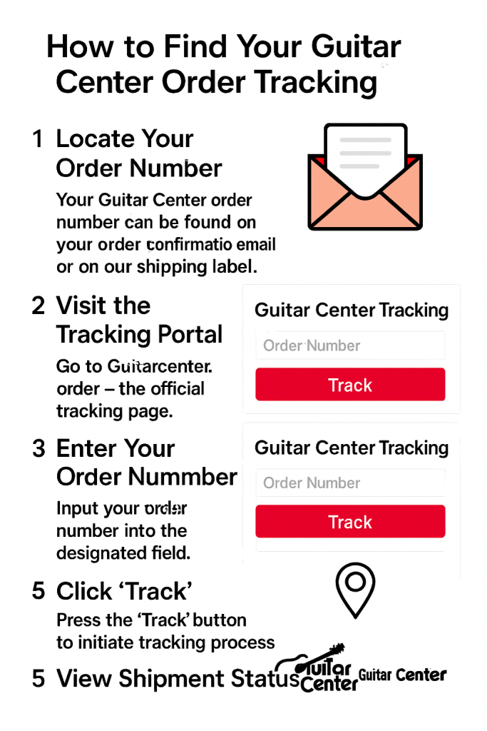 How to Find Your Guitar Center Order Tracking