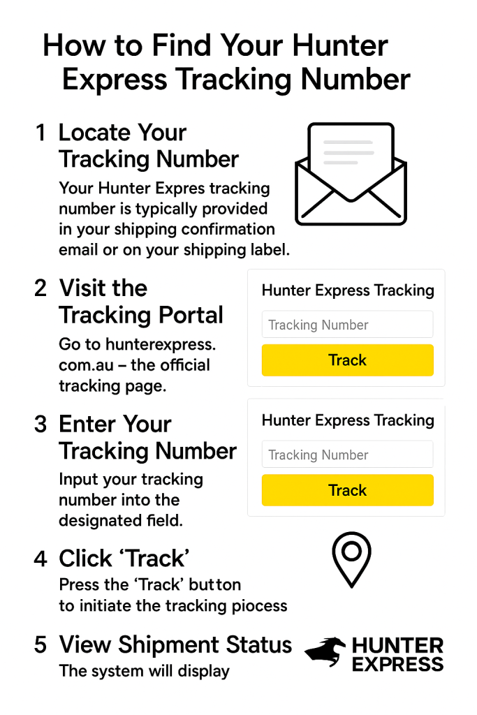 How to Find Your Hunter Express Tracking