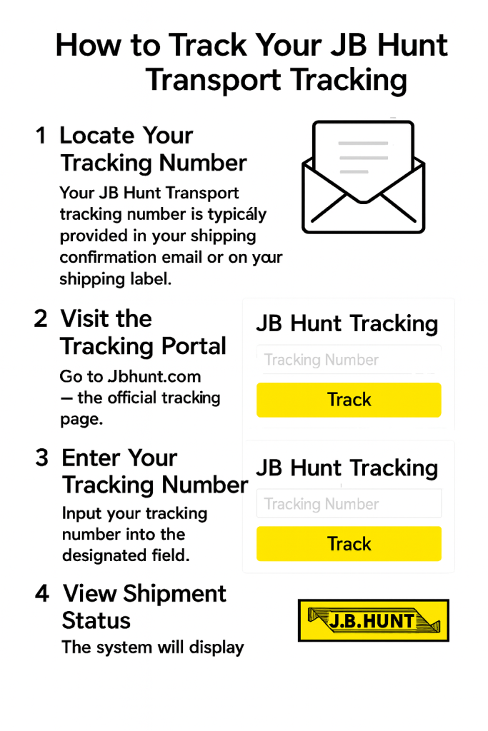 How to Find Your JB Hunt Transport Tracking