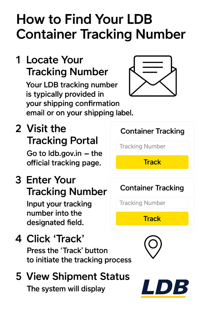 How to Find Your LDB Container Tracking