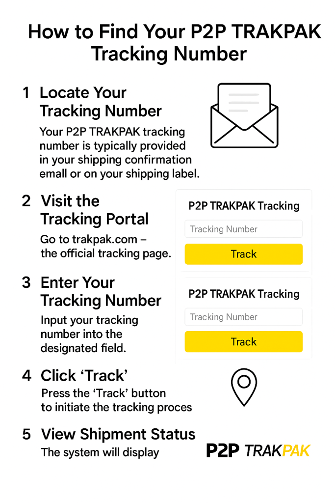 How to Find Your P2P TrakPak Tracking