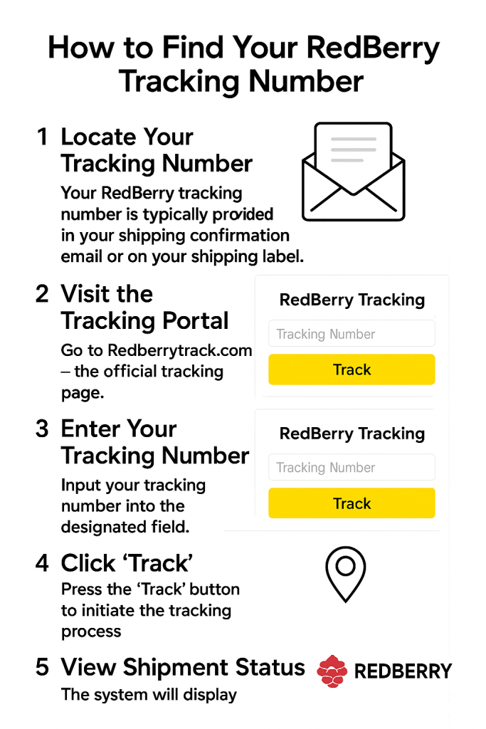 How to Find Your RedBerry Tracking