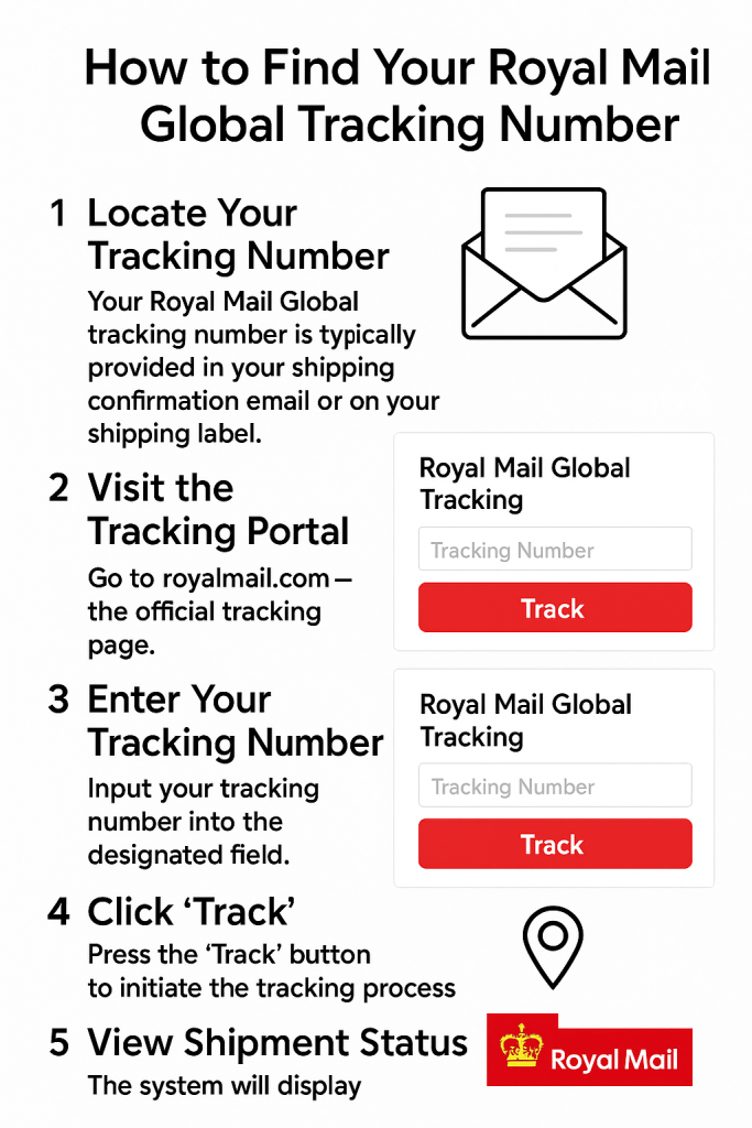 How to Find Your Royal Mail Global Tracking