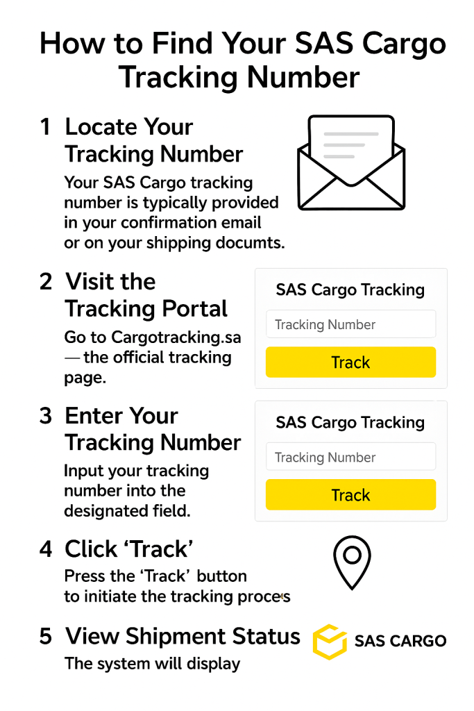 How to Find Your SAS Cargo Tracking