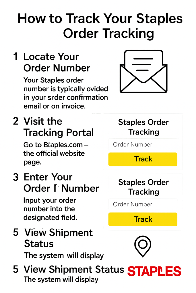 How to Find Your Staples Order Tracking