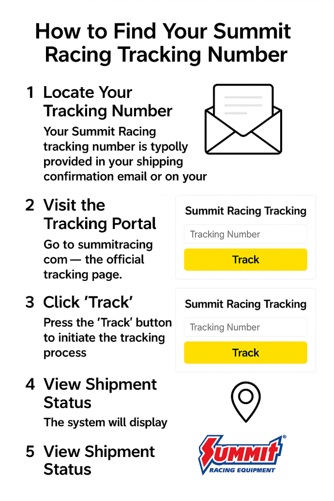 How to Find Your Summit Racing Tracking