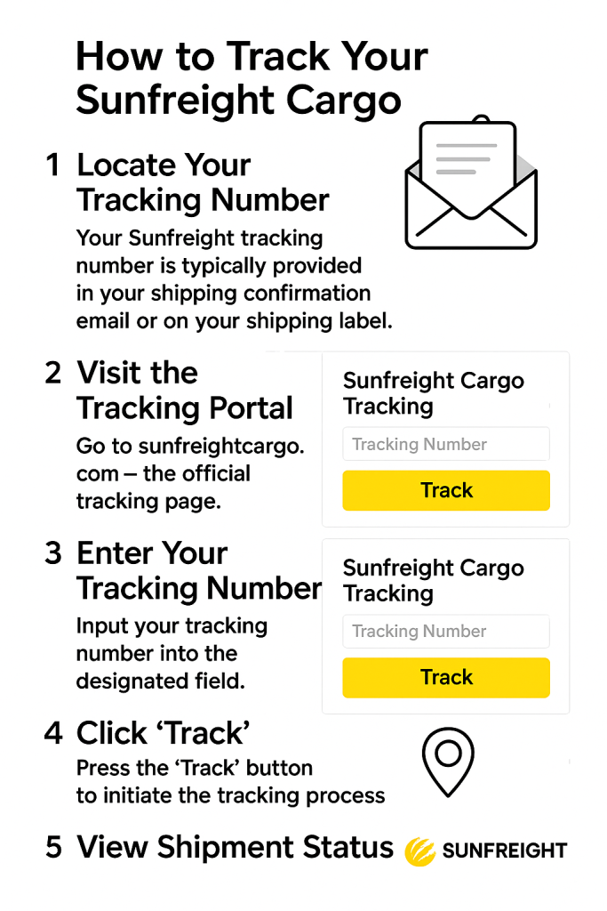 How to Find Your SunFreight Cargo Tracking