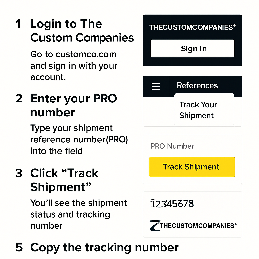 How to Find Your The Custom Companies Tracking