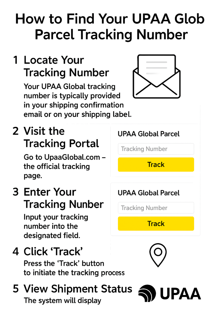 How to Find Your UPAA Global Parcel Tracking