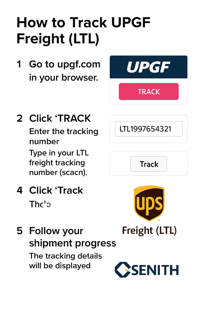 How to Find Your UPGF Freight LTL Tracking 
