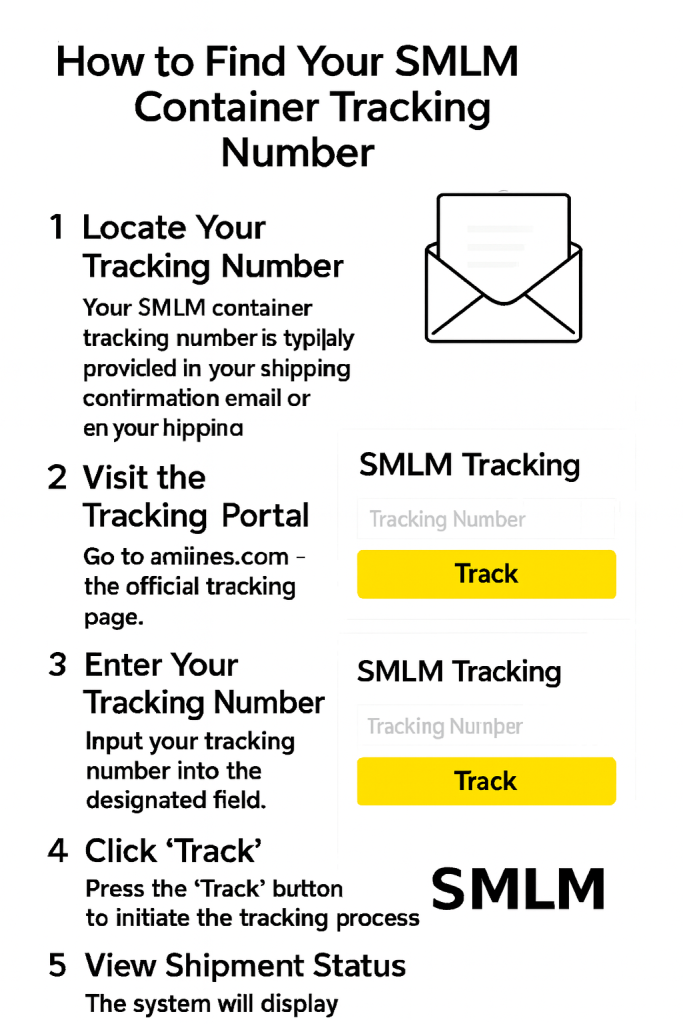 How to Find Your SMLM Container Tracking