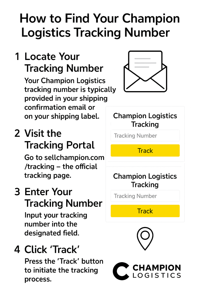 How to Find Your Champion Logistics Tracking